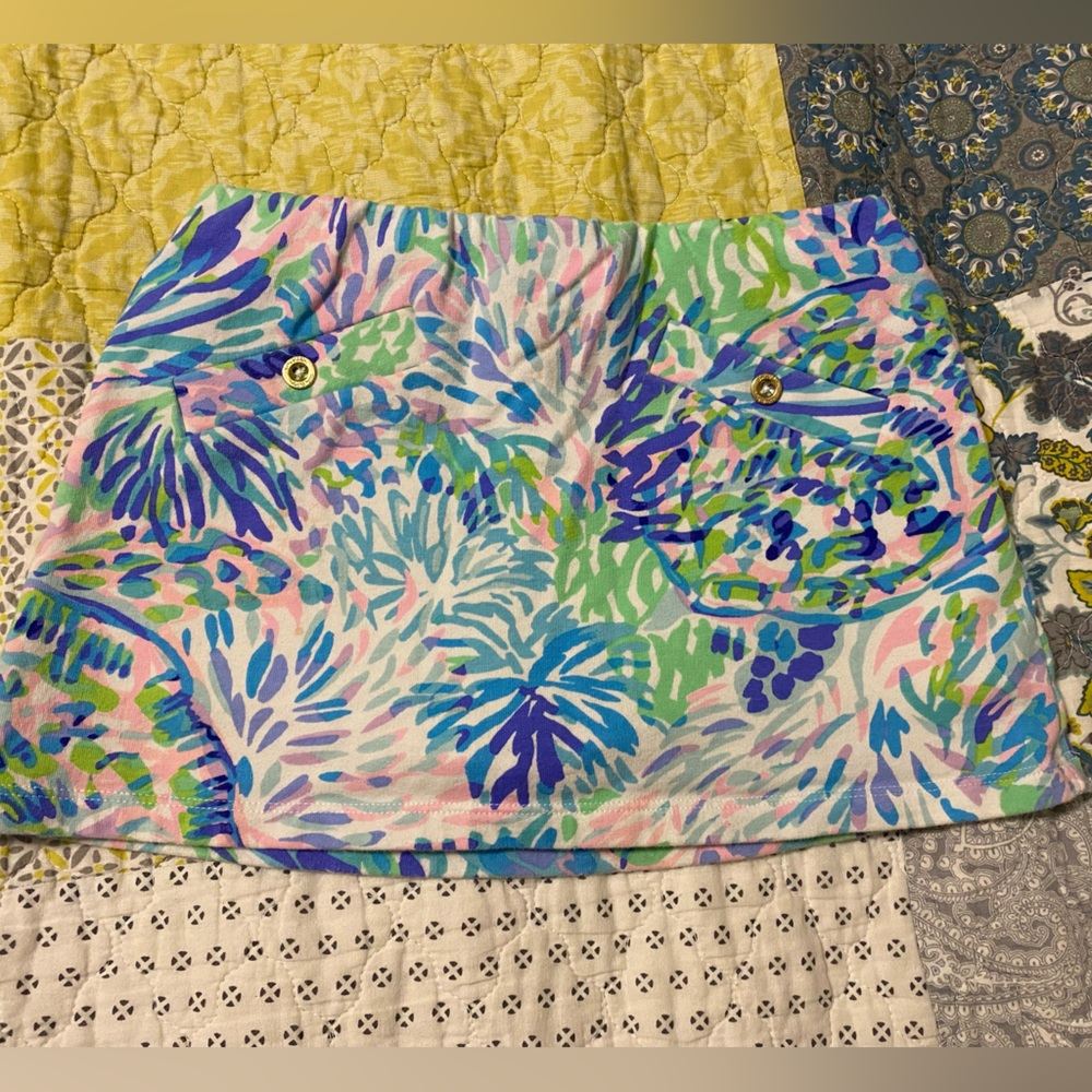 Lilly Pulitzer 🦩 Girls skort 💕 M 6-7